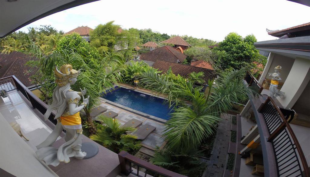 Lucky Family Cottage Ubud Exterior foto