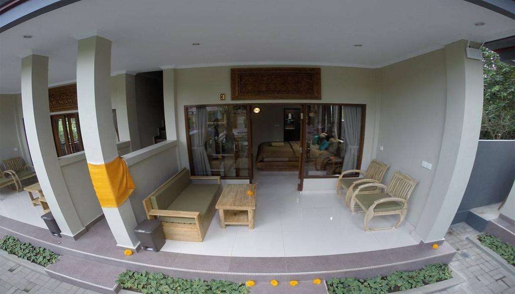 Lucky Family Cottage Ubud Exterior foto